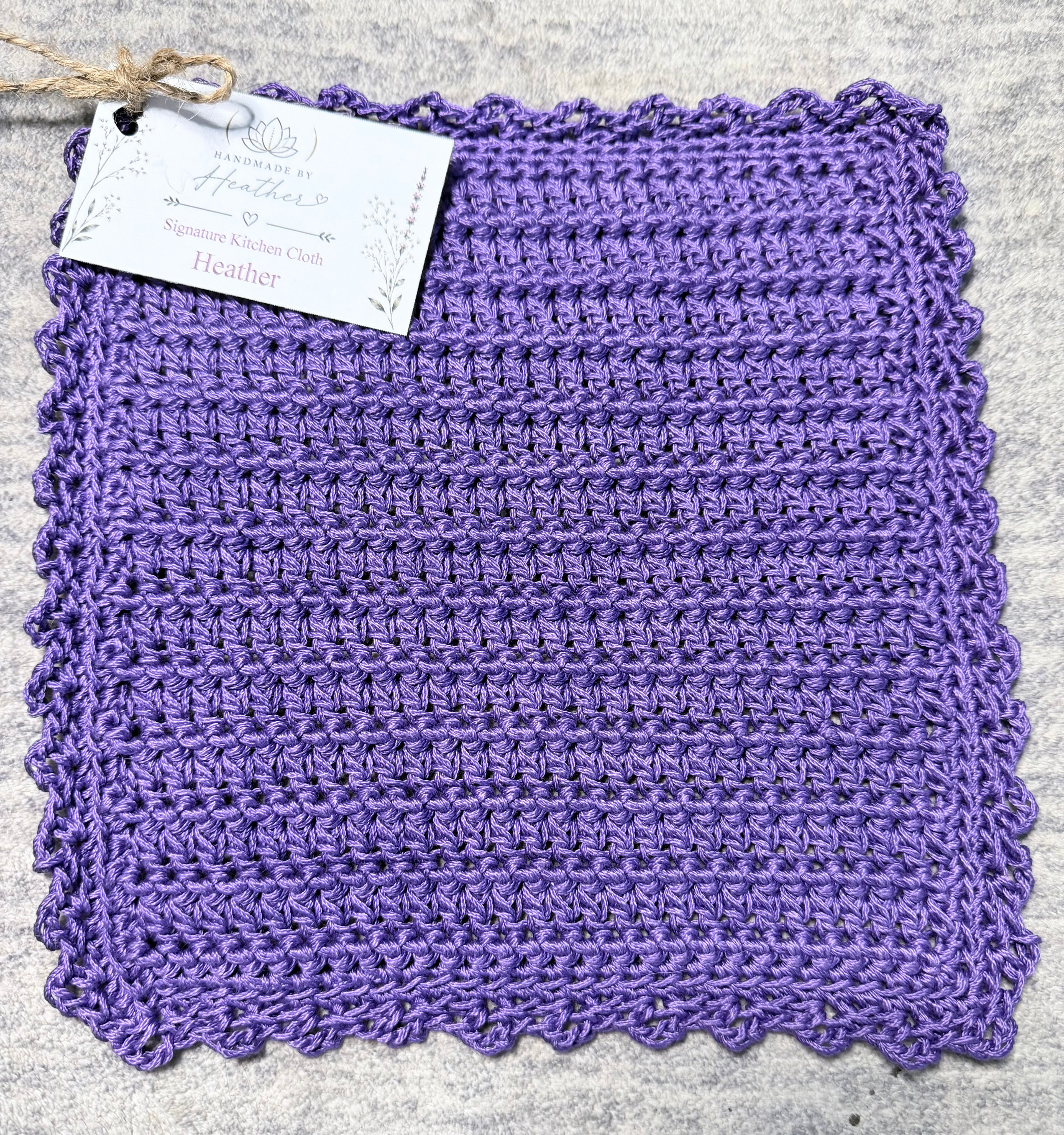 Signature Heather Kitchen Cloth
