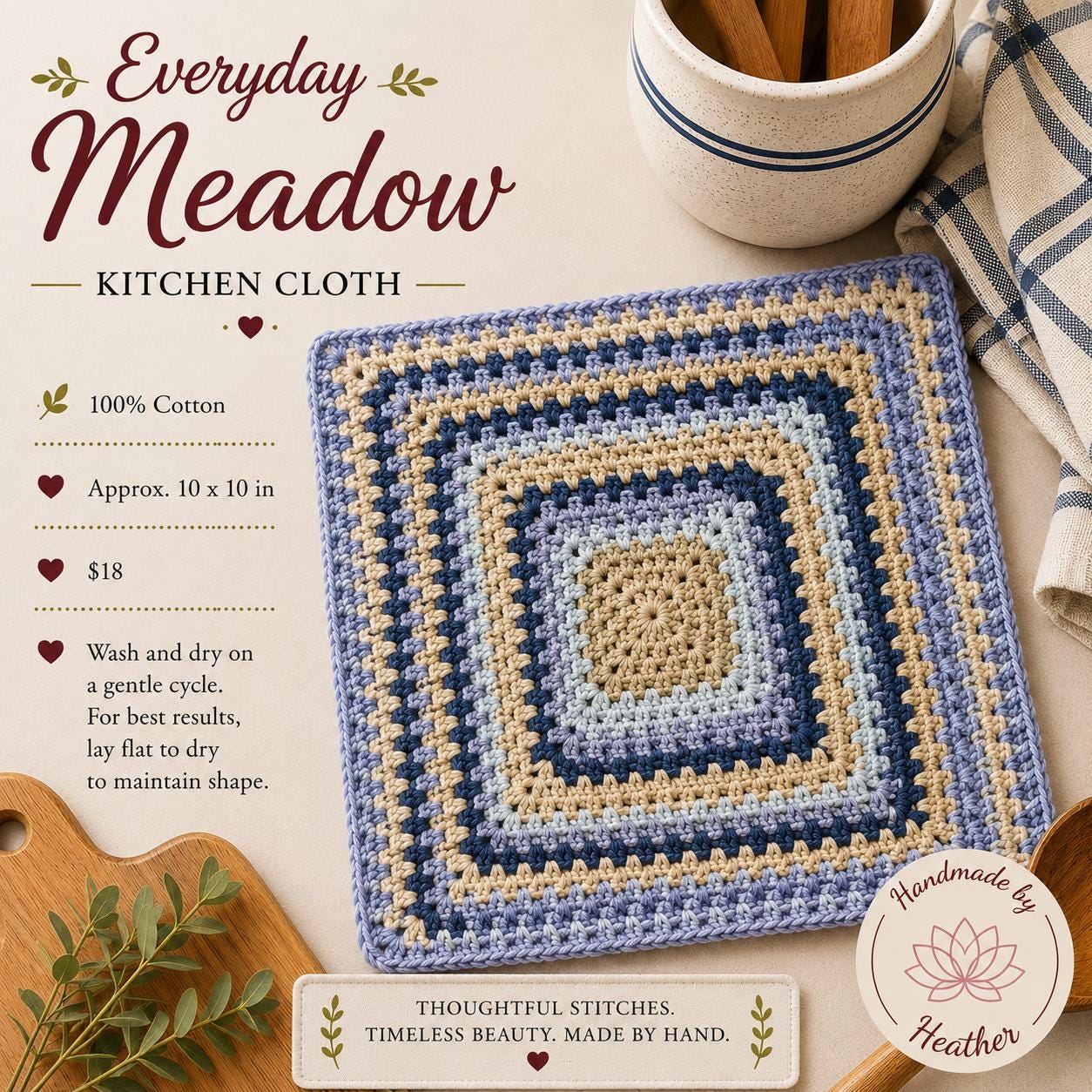 Everyday Meadow Kitchen Cloth