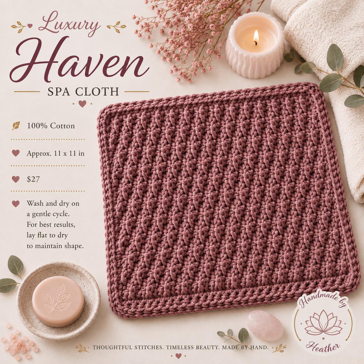 Luxury Haven Spa Cloth
