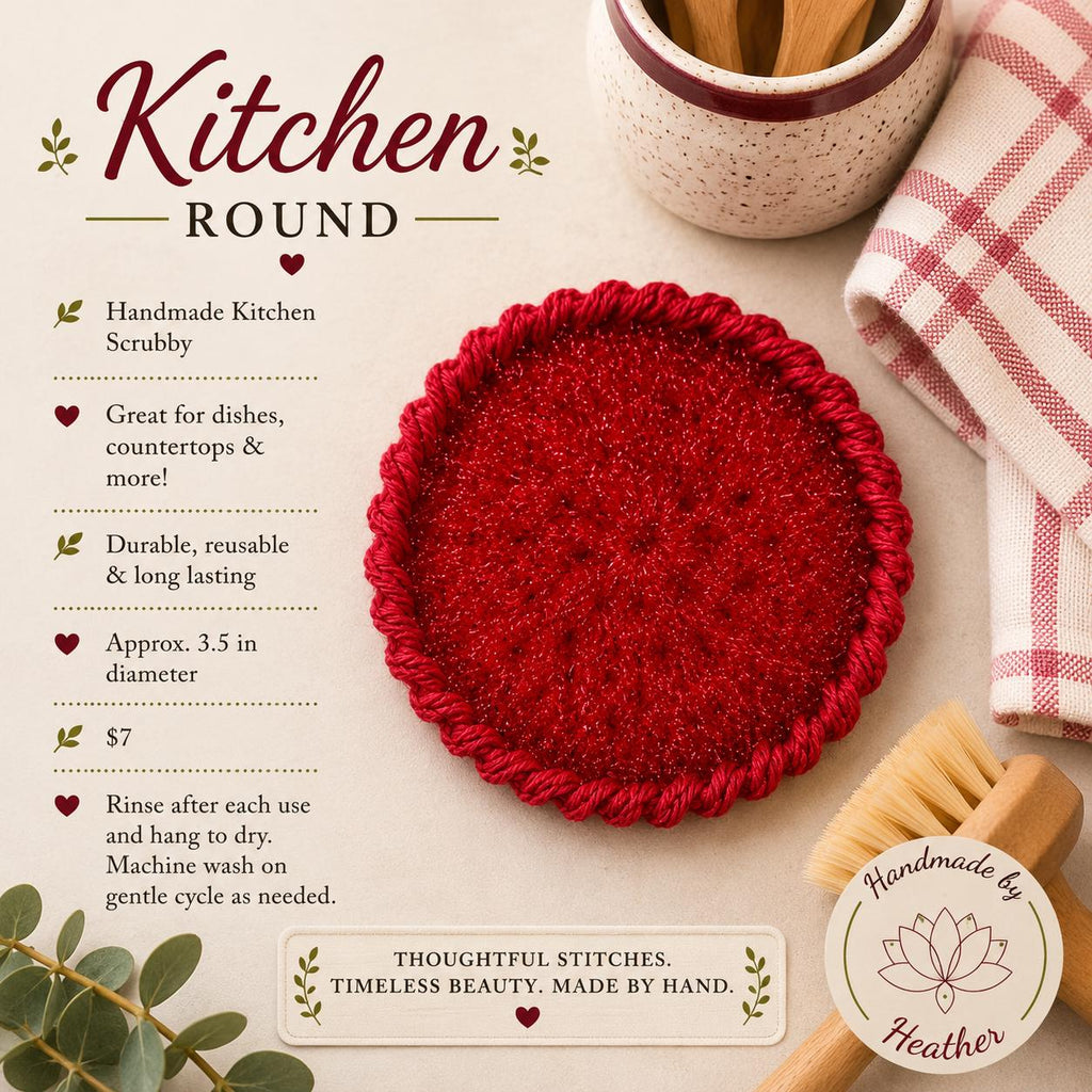 Kitchen Dish Scrubber
