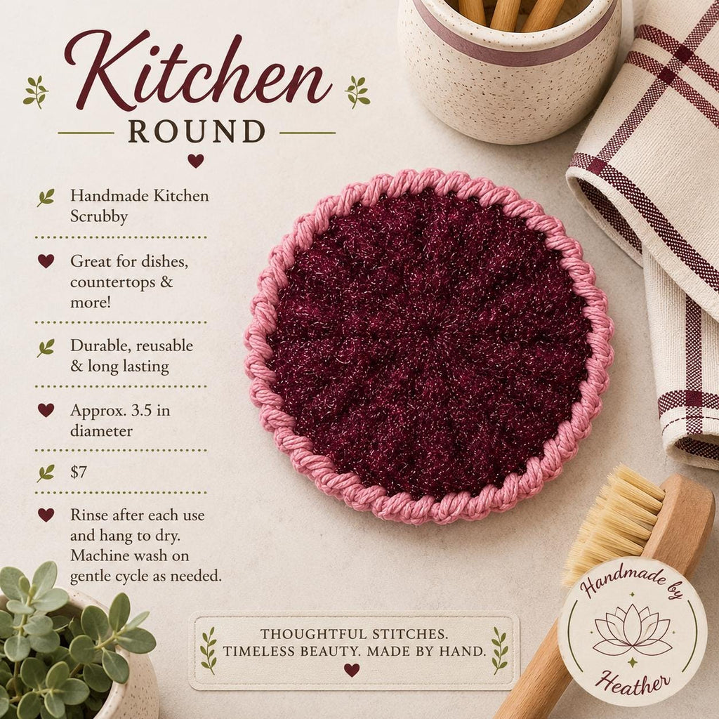 Kitchen Dish Scrubber
