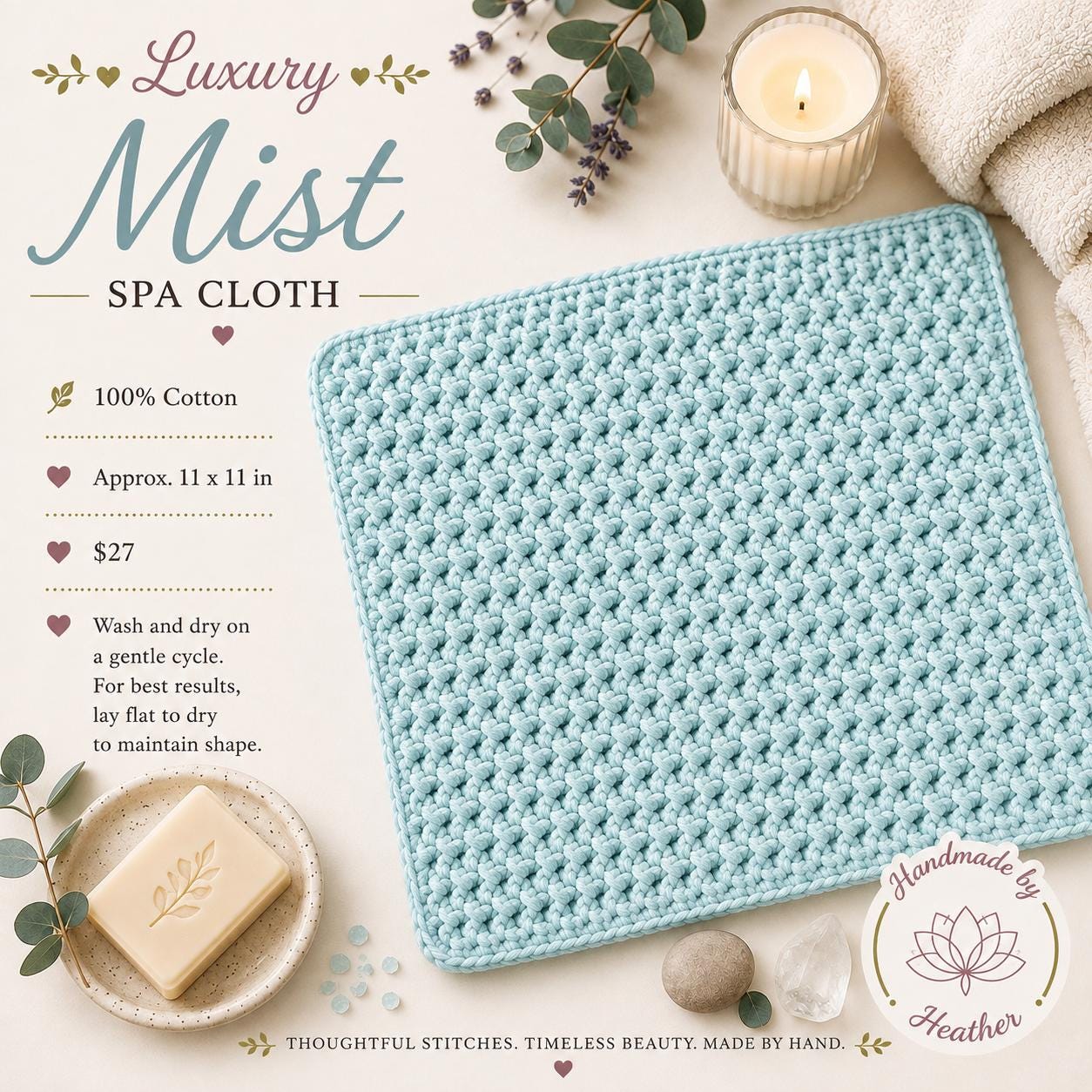 Luxury Mist Spa Cloth